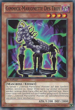 Gimmick-Marionette des Troy