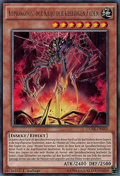 Kumongous, der Kaiju der klebrigen Fäden