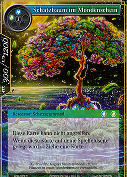 Schatzbaum im Mondenschein