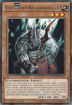 Teuflischer Nashornkrieger