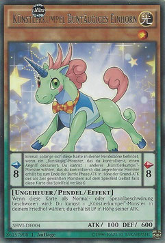 Künstlerkumpel Buntäugiges Einhorn