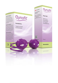 Set mit Gynofit Smartballs Duo + Gynofit Smart-Gel