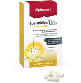 ALPINAMED SpermidineLife Original 365+ Kapseln, 60 Kapseln - pcode 1050194
