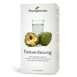 Phytopharma Fettverdauung Brausetabletten 40 Stk.  7790166