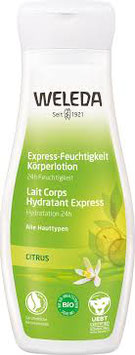 Weleda Körperlotion Lot Citrus Express-Feuchtigkeit Fl 200 ml  7798438