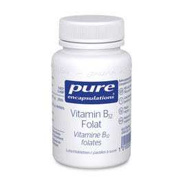 PURE Vitamin B12 Folat, 90 Lutschtabletten - pcode 7812909