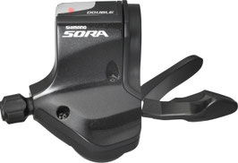SHIMANO Sora SL-3500 Schalthebel 2-Fach Links Schwarz NEU!