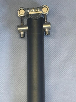 Sattelstütze Ø31,6/350 mm Schwarz NEU!