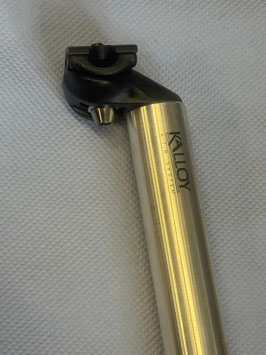Kalloy Sattelstütze Ø29,4/400mm Silber NEU!