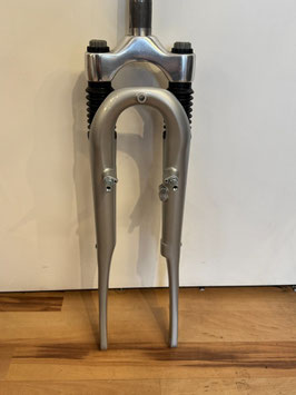 28" RST Federgabel 255mm 1" A-Head Gabelschaft Silber Neu!