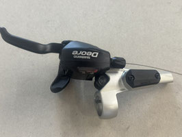 SHIMANO Deore ST-M535 Schalt-/Bremshebel 3-Fach Links Schwarz /Silber NEU!