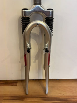 28" RST 901 Federgabel 260mm 1 1/8 A-Head Gabelschaftrohr Silber Neu!