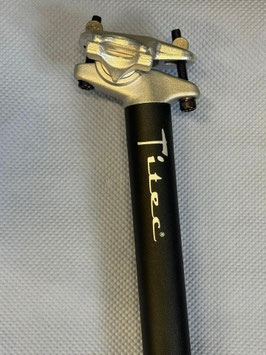 Titec Sattelstütze Ø27,2/260mm Schwarz NEU!
