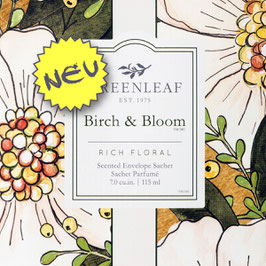 *NEU* greenleaf Duftsachet gross - Birch & Bloom (Herbstduft)