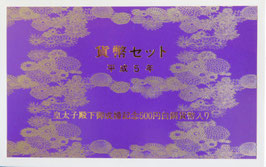 皇太子殿下御成婚500円入り貨幣セット