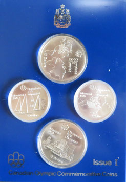 モントリオールオリンピック銀貨セット　163g