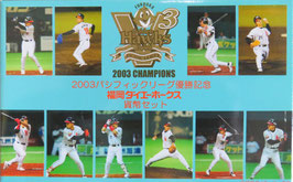 福岡ダイエーホークス貨幣セット　平成15年