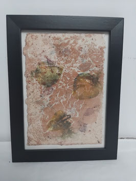 Écoprint sur papier rose