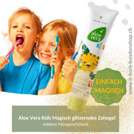Aloe Vera Kids Magisch glitzerndes Zahngel