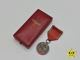 Anschluss Medaille 13. März 1938 Österreich im Verleihungsetui