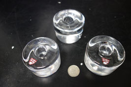 Orefors Puck Votive kaarsenhouder Zweeds design Lena Bergström 3 stuks