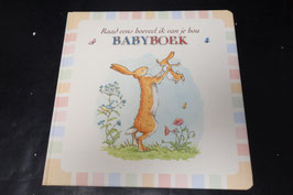 Raad eens hoeveel ik van je hou Babyboek van Sam McBratney en Anita Jeram