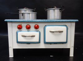 Vintage blikken gasfornuis