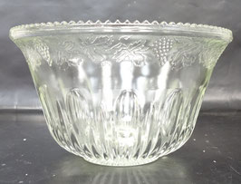 Glazen "punchbowl" schaal