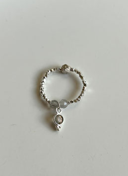 Ring 925 Silber, Labradorit