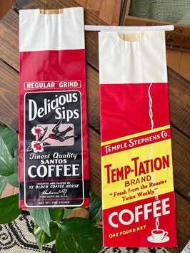 商品番号21079　コーヒー用紙袋２枚セット