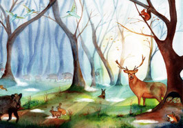 Tiere im Winter - Brunner