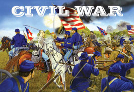 Imex 605 BIG BOX Union & Confederate Artillery, Cavalry & Infantry Set with Base