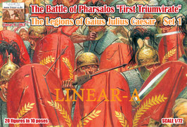 linear-A 063 The Battle of Pharsalos "First Triumvirate"  THE LEGIONS OF GAIUS JULIUS CAESAR Set 1