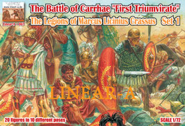 linear-A 067 The Battle of Carrhae "First Triumvirate"  THE LEGIONS OF MARCUS LICINIUS CRASSUS Set 1
