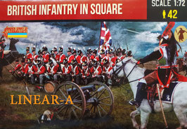 Strelets 286 British Infantry in Square