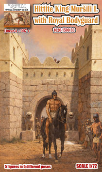 linear-A 007s Hittite King Muršili I. with Royal Bodyguard  1620-1590 BC