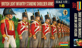 Strelets 297 British Light Infantry Standing Shoulder Arms