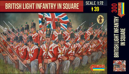 Strelets 300 British Light Infantry in Square