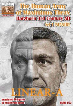linear-A 069 The Roman Army of Maximinus Thrax  Harzhorn 3rd Century AD. Set 1 INFANTRY