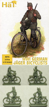 HÄT 8276 WWI GERMAN JÄGER BICYCLIST