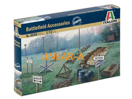 ITALERI 6049 Battlefield Accessories WWII