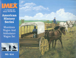 Imex 514 Munitions Wagon and Ambulance Wagon