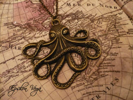 Collier sautoir Octopus