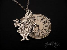 Collier sautoir Alice in Wonderland