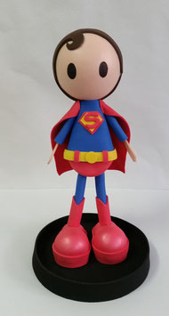 Kid dressed up as Superman