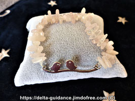 Bracelet Baroque Quartz Rose