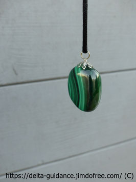 Pendentif malachite