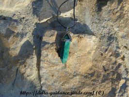 Pendentif malachite