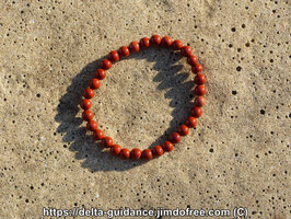 Bracelet Jaspe Rouge