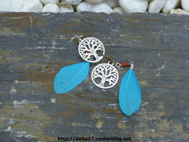 Boucles d'oreilles chamanes